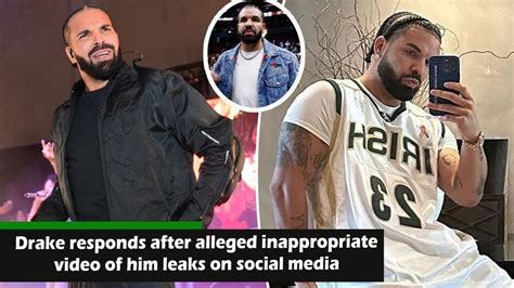 drake picture leak|Drake responds after alleged inappropriate video of him leaks on。